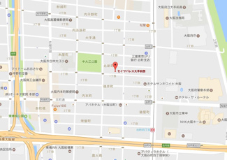 【地図】 | セイワパレス大手前西