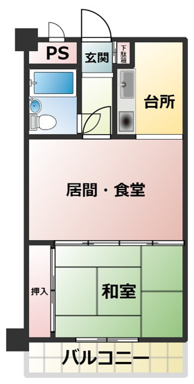 【間取り】 | コープ野村梅田