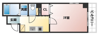 【間取り】 | シュロスヒロカズ大手前