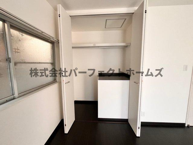 桜丘町戸建 賃貸の収納|収納のためのスペースです