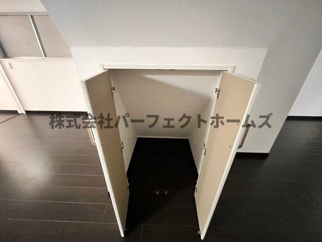 桜丘町戸建 賃貸の収納|こまごまとしたものを収納できそうですね