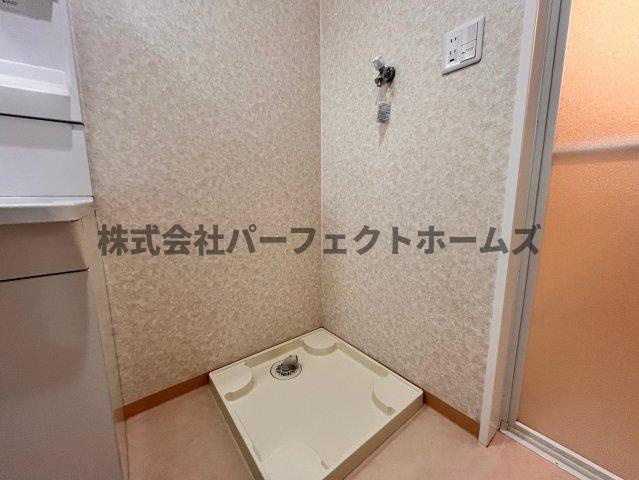 桜丘町戸建 賃貸の設備|室内洗濯パン