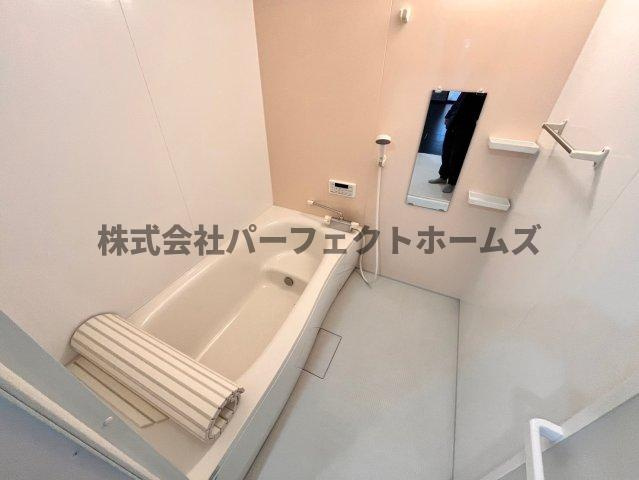 桜丘町戸建 賃貸の浴室|お風呂で日々の疲れを落としましょう