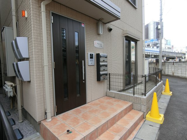 ウェール小杉のエントランス