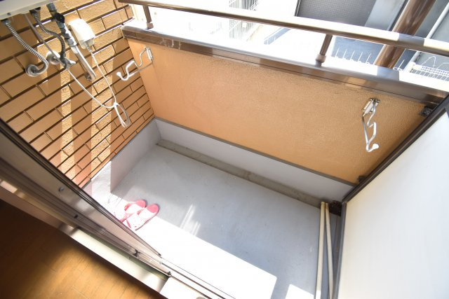 リバティ堺５号館のバルコニー