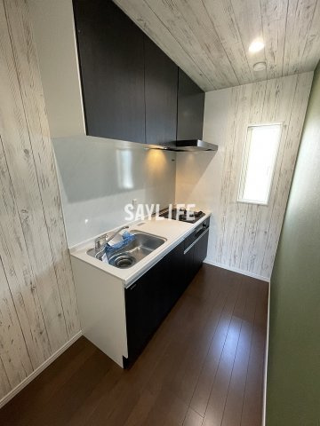 ガレージハウス　D-BASEのキッチン