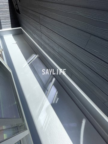 ガレージハウス　D-BASEのバルコニー