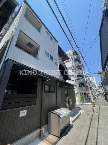 LUXE豊崎の外観|落ち着いた雰囲気の外観です