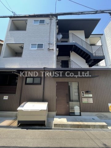 LUXE豊崎の外観|落ち着いた雰囲気の外観です