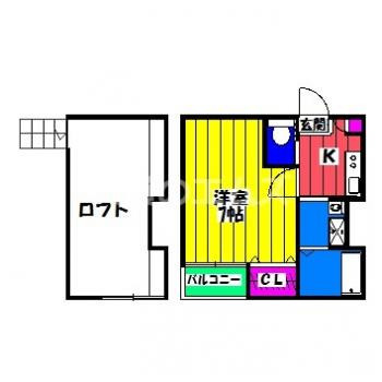 【間取り】 | コートドール高宮 | コートドール高宮の間取り