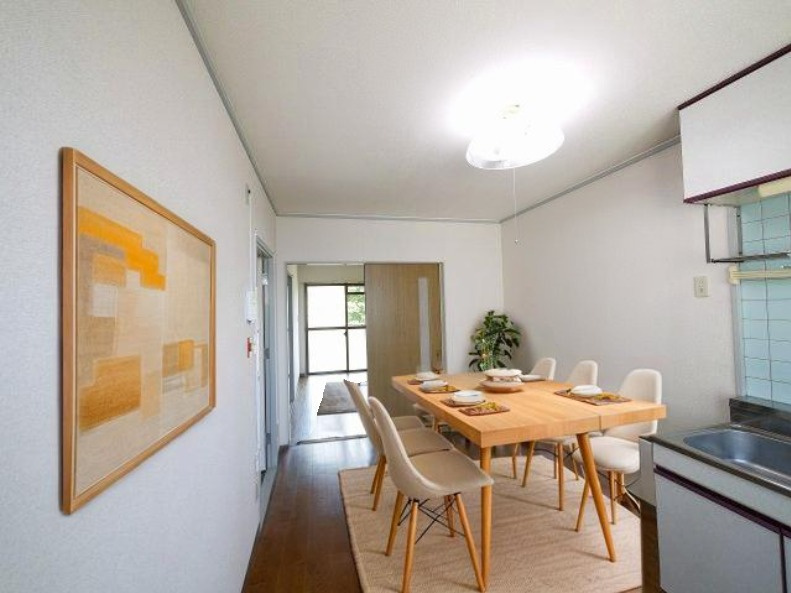 エミエール西大寺の居間・リビング|CGで家具等を配置したもので家具等は含まれません