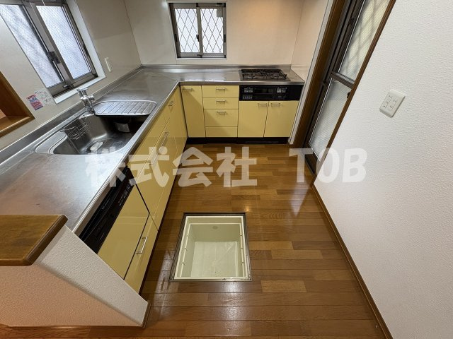 【収納】 | 上北沢三丁目一戸建-定期借家2年- | 1F　床下収納※クリーニング完了前※