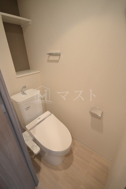 プレサンス上町台クレストのトイレ