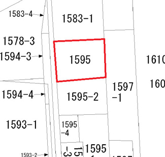 【土地図】 | 今市町１５９５