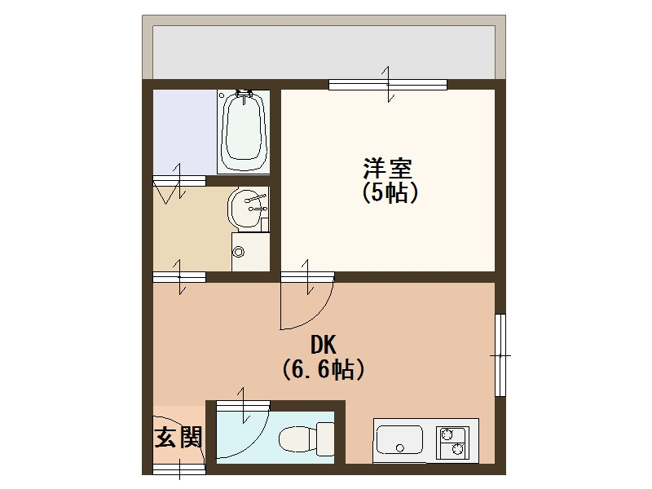 【間取り】 | 松田マンション
