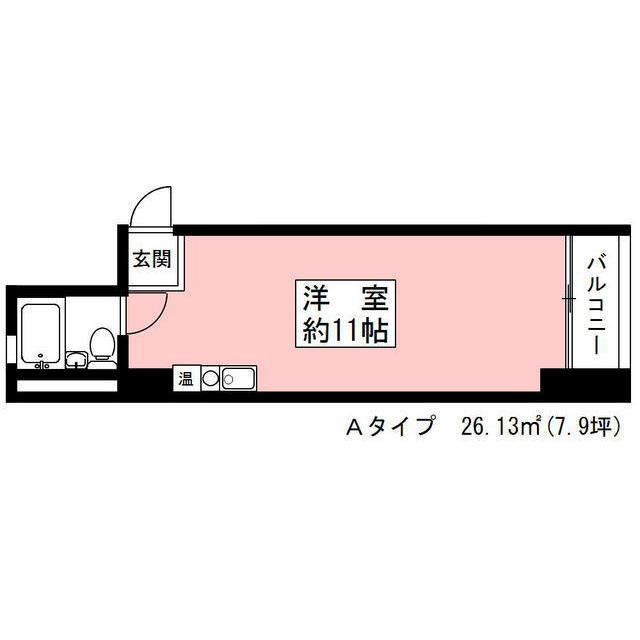 コートハウスツジの間取り