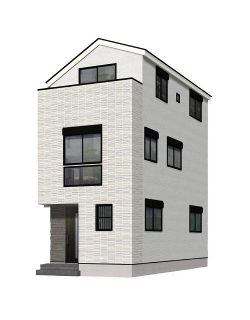 【横浜市旭区西川島町26-11新築戸建てA号棟】★仲介手数料無料★（鶴ケ峯小学校・西谷中学校）の外観パース|暮らしをサポートする設備や仕様が充実しています。