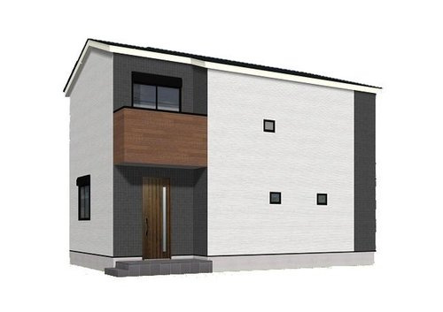 【西区宮ケ谷11-10新築戸建てＤ号棟】（宮ヶ谷小学校・軽井沢中学校）の外観パース