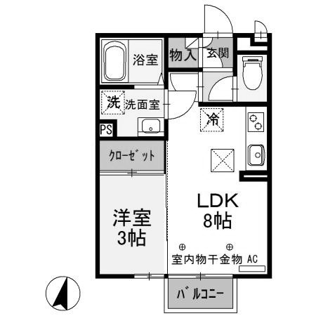 【間取り】 | ブロンシュ上泉