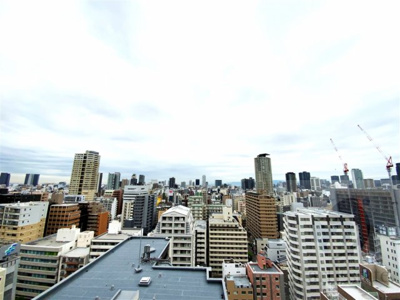 【展望】 | ザ・パークハウス谷町五丁目 | 全面棟無しで日当り良好