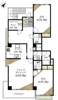 【間取り】 | ル・コート松濤