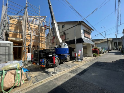 【外観】 | 守山区瀬古 全1棟 1号棟＜仲介手数料無料＞瀬古小・守山西中　新築一戸建て | 〈内覧予約キャンペーン実施中！〉マックスバリュde住まい相談までご連絡下さい。