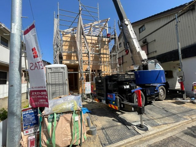 【外観】 | 守山区瀬古 全1棟 1号棟＜仲介手数料無料＞瀬古小・守山西中　新築一戸建て | 〈内覧予約キャンペーン実施中！〉マックスバリュde住まい相談までご連絡下さい。
