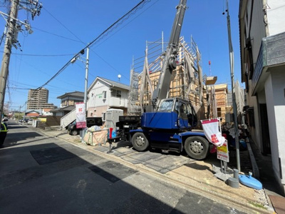 【外観】 | 守山区瀬古 全1棟 1号棟＜仲介手数料無料＞瀬古小・守山西中　新築一戸建て | 〈内覧予約キャンペーン実施中！〉マックスバリュde住まい相談までご連絡下さい。