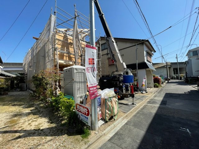 守山区瀬古 全1棟 1号棟＜仲介手数料無料＞瀬古小・守山西中　新築一戸建ての外観|〈内覧予約キャンペーン実施中！〉マックスバリュde住まい相談までご連絡下さい。