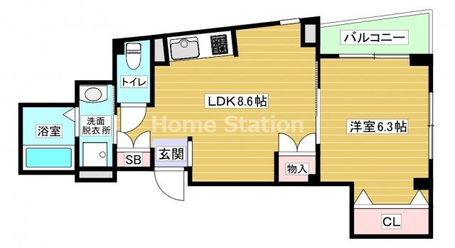 【間取り】 | 野田テラスⅡ
