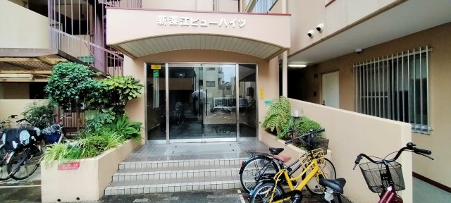 新深江ビューハイツのエントランス|エントランスです。