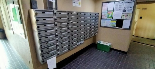 新深江ビューハイツのその他共用部分|郵便受けです。