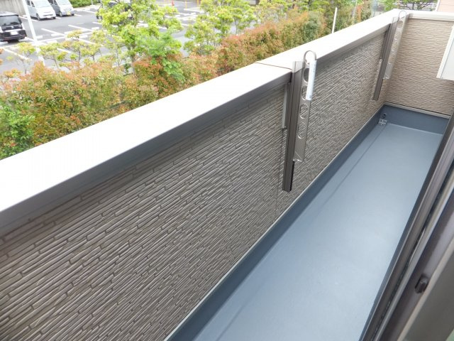 ラブレアコートのバルコニー