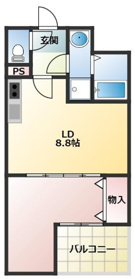 【間取り】 | ラージヒル服部天神