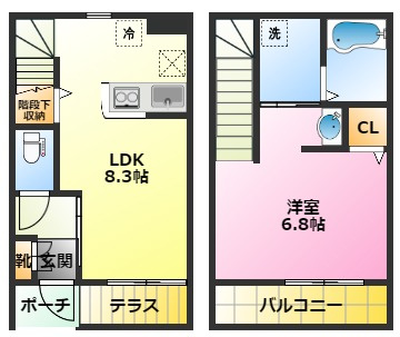アレアセントロの間取り|元住吉駅徒歩13分♪