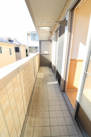 リヴィエール本町のバルコニー