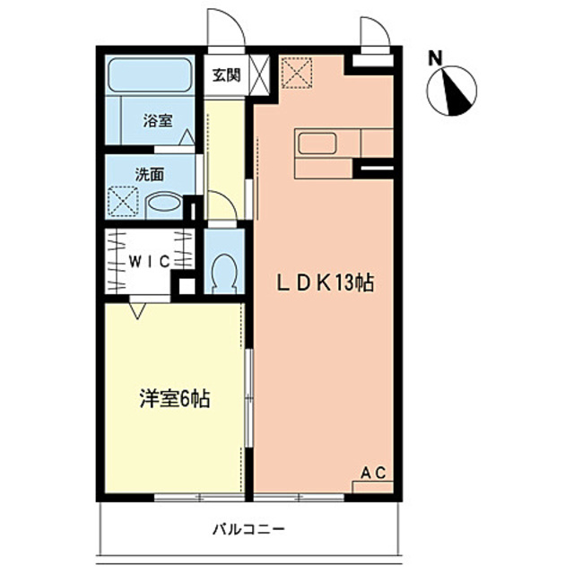 リヴィエール本町の間取り