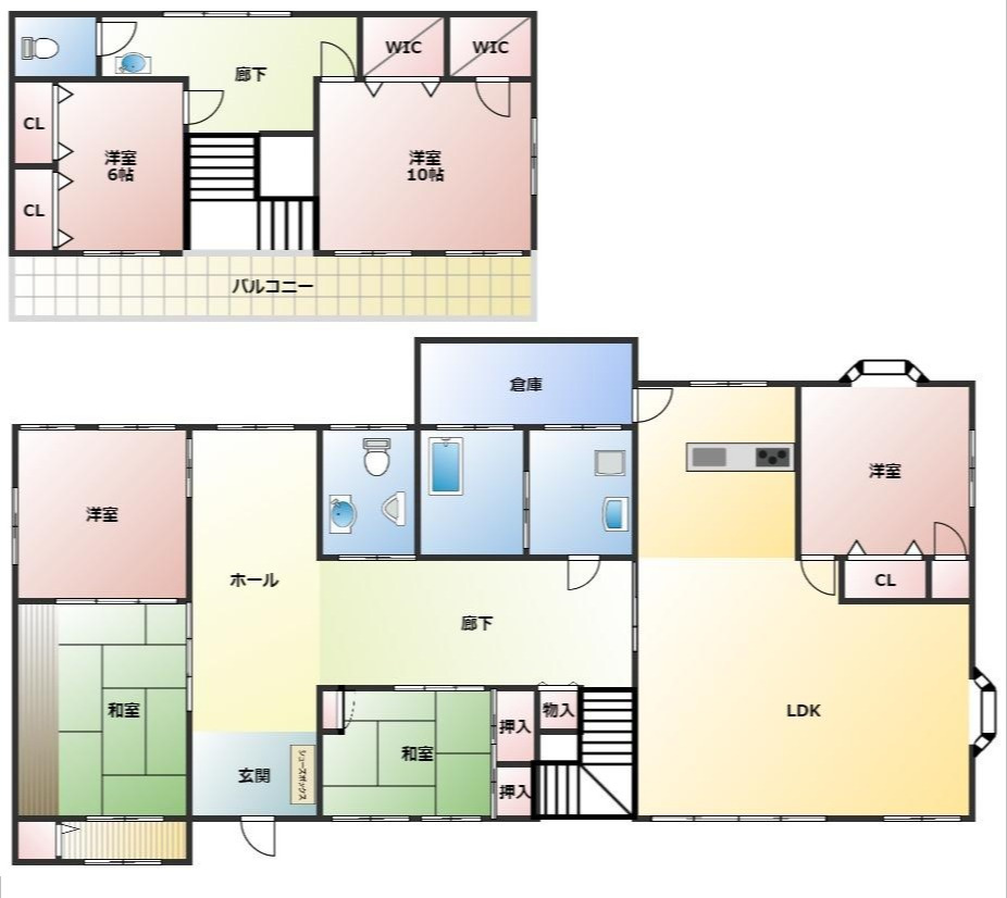 相知売家の間取り