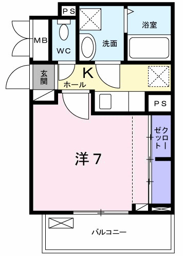 フォルシュ ライゼの間取り