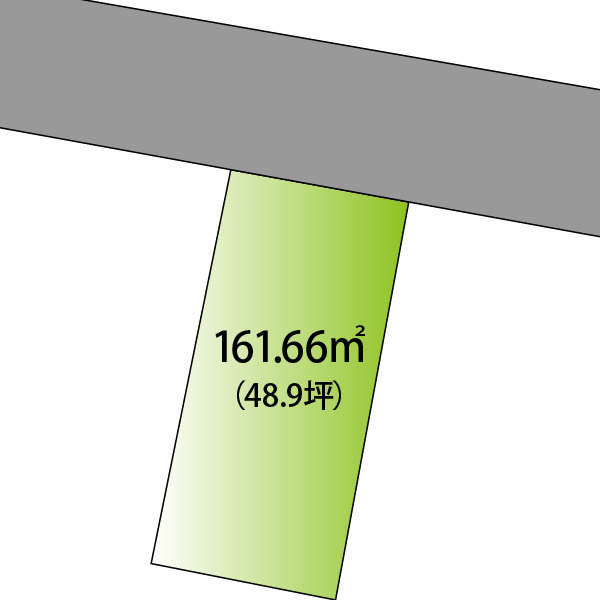 岩出市中島・土地・124244の区画図
