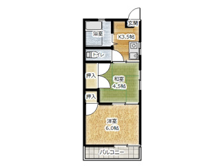 【間取り】 | カーサ玉川