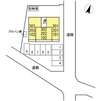 【区画図】 | ファーストステージ江木