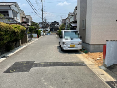 【前面道路含む現地写真】 | 宇治市伊勢田町南遊田　新築戸建