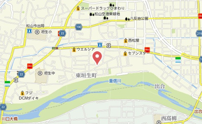 【地図】 | トスカーナガーデン　B棟