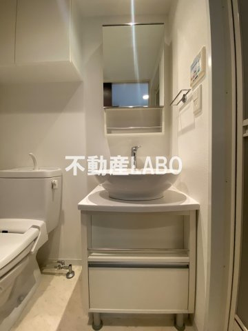 エイペックス南堀江の独立洗面台