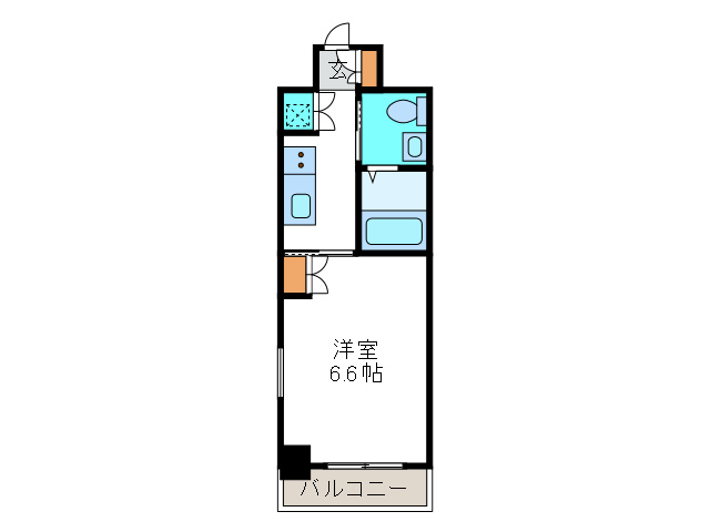 エイペックス南堀江の間取り