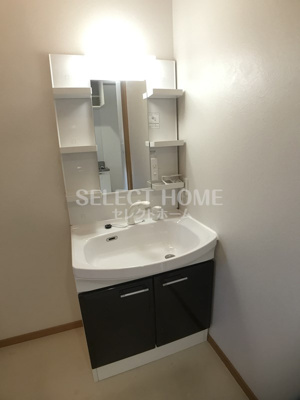 【独立洗面台】 | ハッピーハウスⅢ | 独立洗面化粧台付き同型タイプ