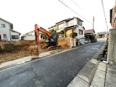 【外観】 | 守山区大屋敷 全2棟　1号棟＜仲介手数料無料＞守山小・守山中　新築一戸建て | 〈内覧予約キャンペーン実施中！〉マックスバリュde住まい相談までご連絡下さい。