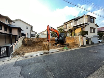 【外観】 | 守山区大屋敷 全2棟　1号棟＜仲介手数料無料＞守山小・守山中　新築一戸建て | 〈内覧予約キャンペーン実施中！〉マックスバリュde住まい相談までご連絡下さい。