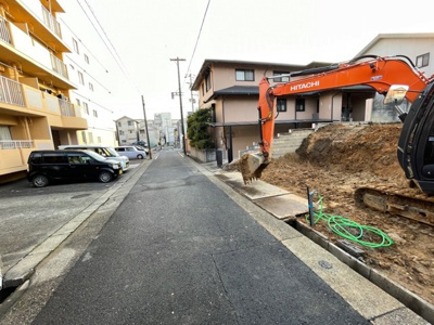 【外観】 | 守山区大屋敷 全2棟　2号棟＜仲介手数料無料＞守山小・守山中　新築一戸建て | 〈内覧予約キャンペーン実施中！〉マックスバリュde住まい相談までご連絡下さい。